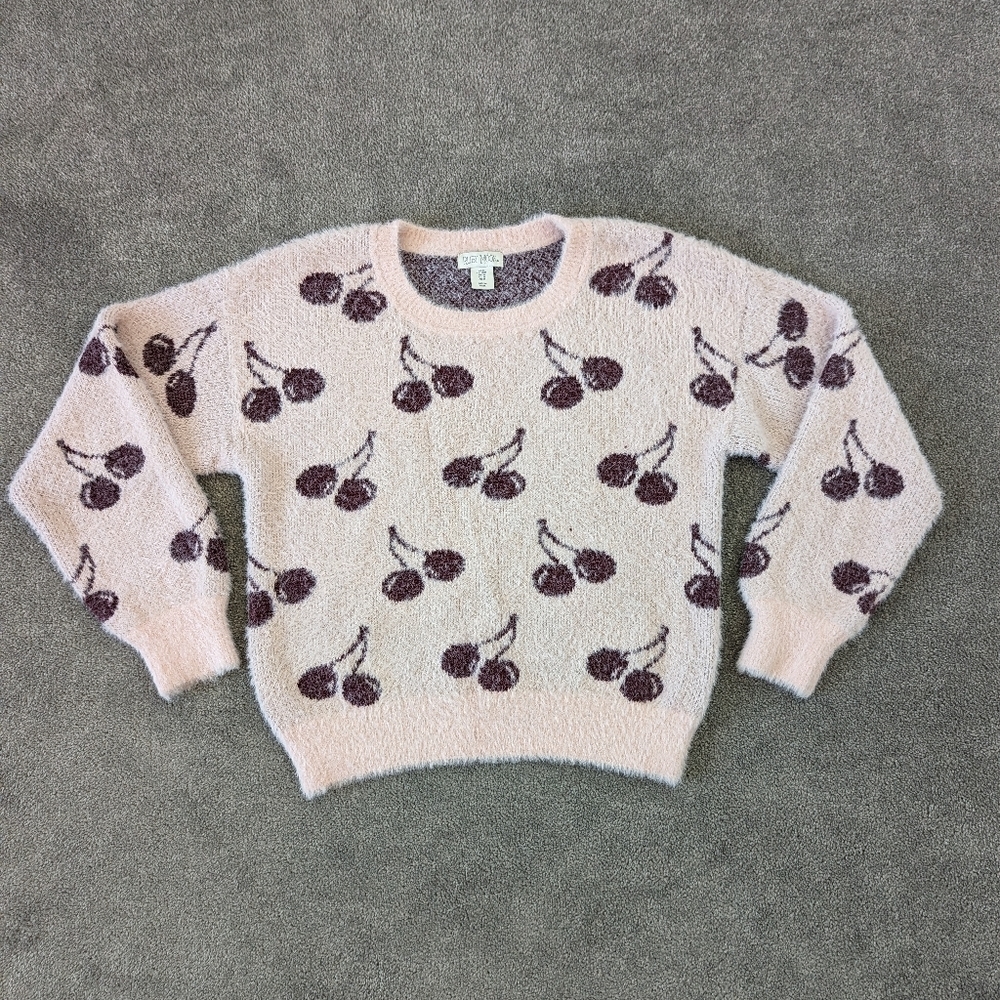 Ruby Moon Pink Cherry Sweater Women's Medium